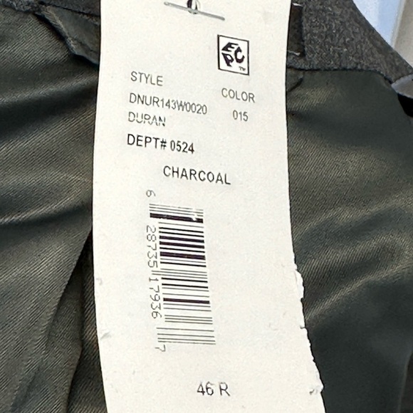 DKNY Single Breasted Double Button Blazer Suit Jacket - Charcoal - size 46R - Picture 6 of 8